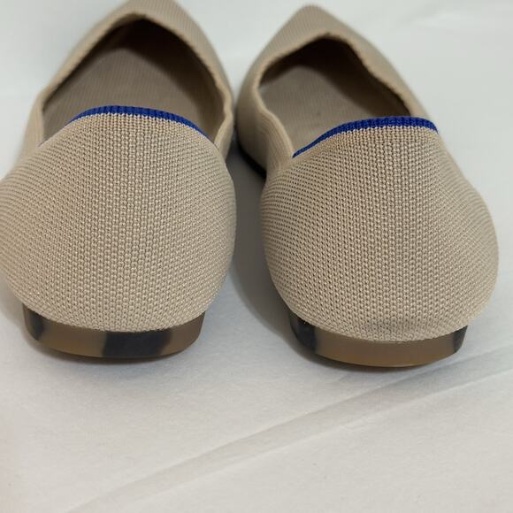 ROTHYS The Point Toe Ballet Flat Womens Size 10 Cream Business Casual Shoes - Picture 7 of 11